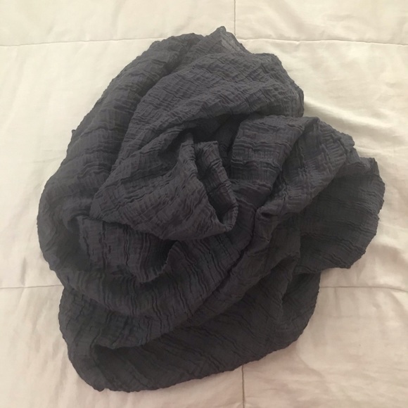 Gray Infinity Scarf. - Picture 8 of 9